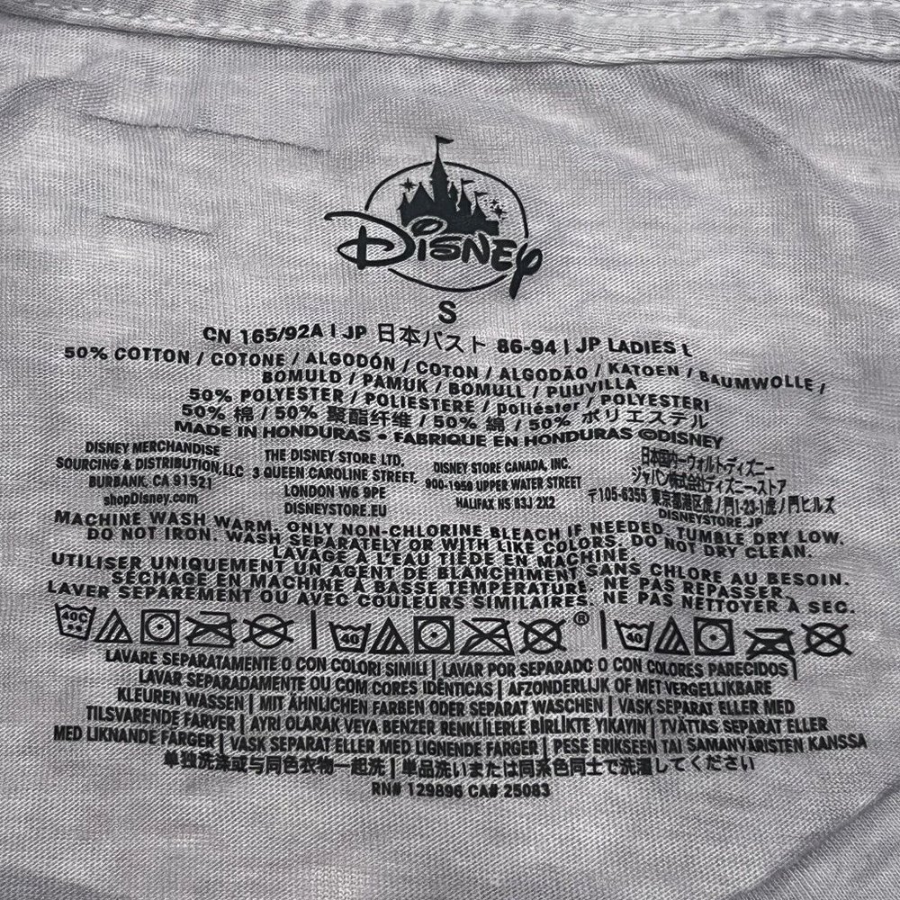 Disney Parks Maleficent Sinister Graphic Shirt Women Small Small Pulls In Back - Picture 7 of 12
